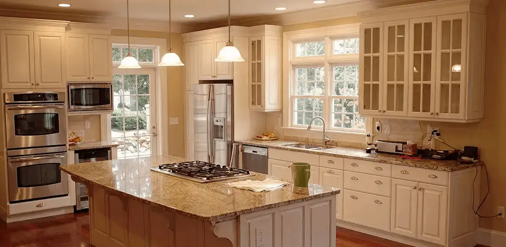 Custom cabinet door installation and kitchen upgrade in Newark, NJ